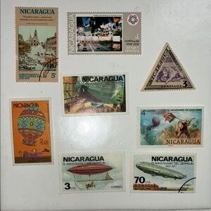 Nicaragua Vintage Stamp Collection
